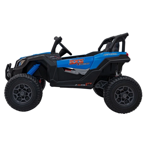 Duży Buggy dla dzieci UTV X3 Off-Road 2-osobowy 4 x 200W Niebieski BBH-028.NIE